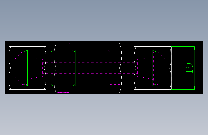 PARKER管接头EO Bulkhead union SV08S71(16)_top