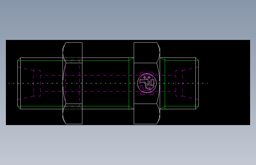 PARKER管接头EO Bulkhead union SV08SOMDCF(16)_back