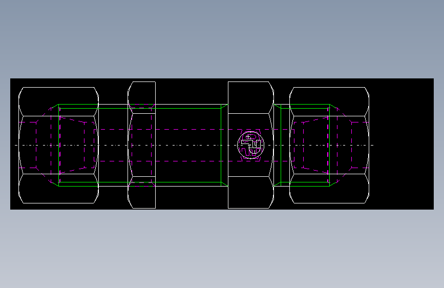 PARKER管接头EO Bulkhead union SV10SCF(16)_back