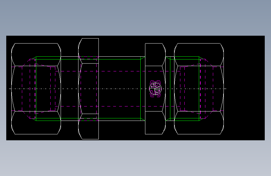 PARKER管接头EO Bulkhead union SV15LMS(16)_back