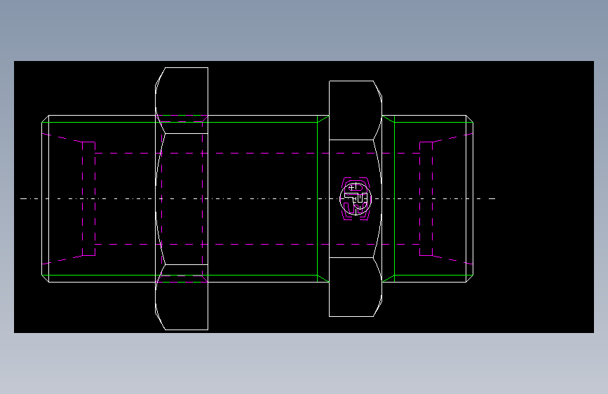 PARKER管接头EO Bulkhead union SV15LOMD71(16)_back