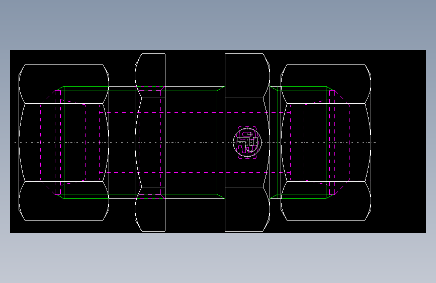 PARKER管接头EO Bulkhead union SV20S71(16)_back