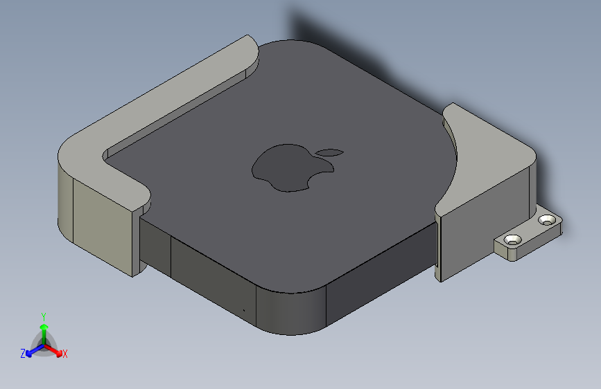 mac mini墙壁支架12