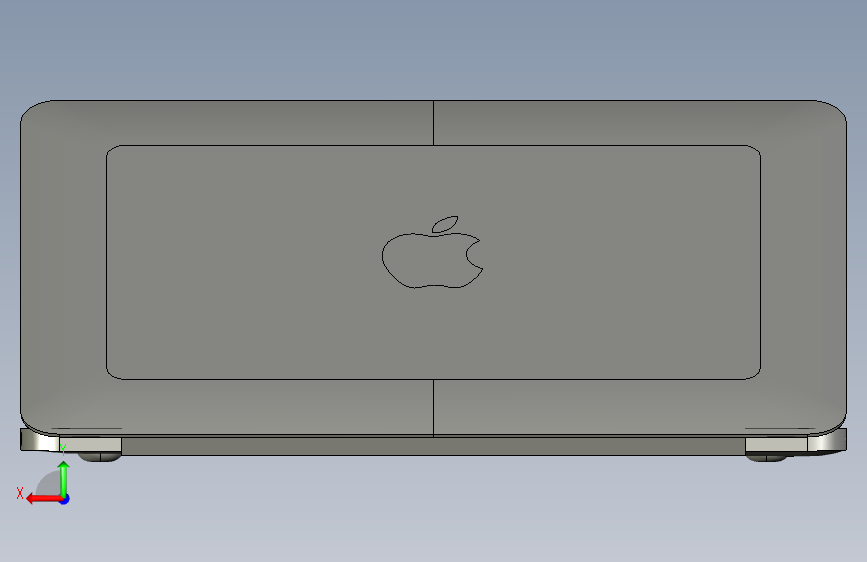 MacBook Air 13 201 5年初15 背面视图