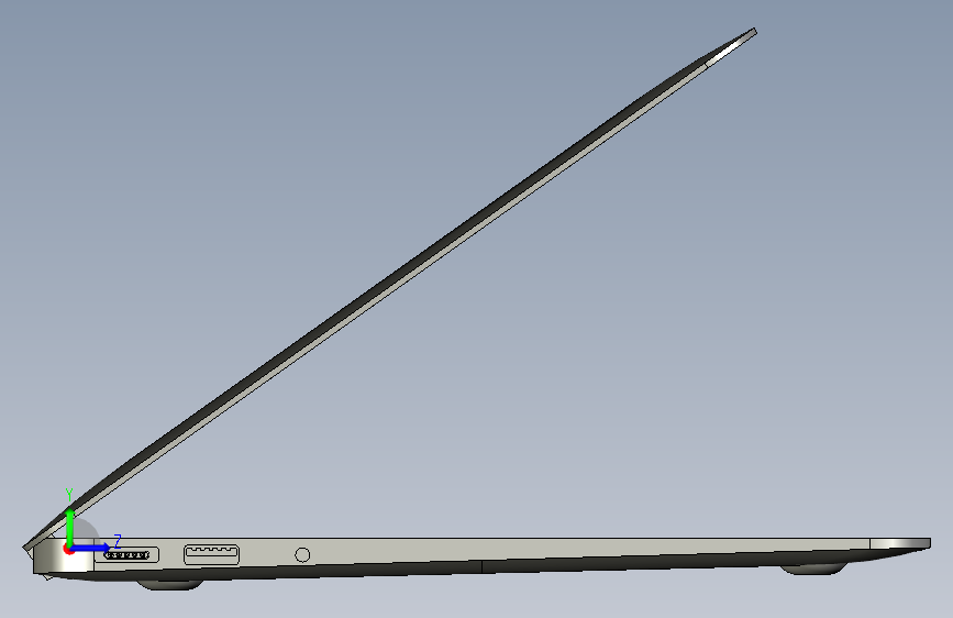 MacBook Air 13 201 5年初15 左侧视图