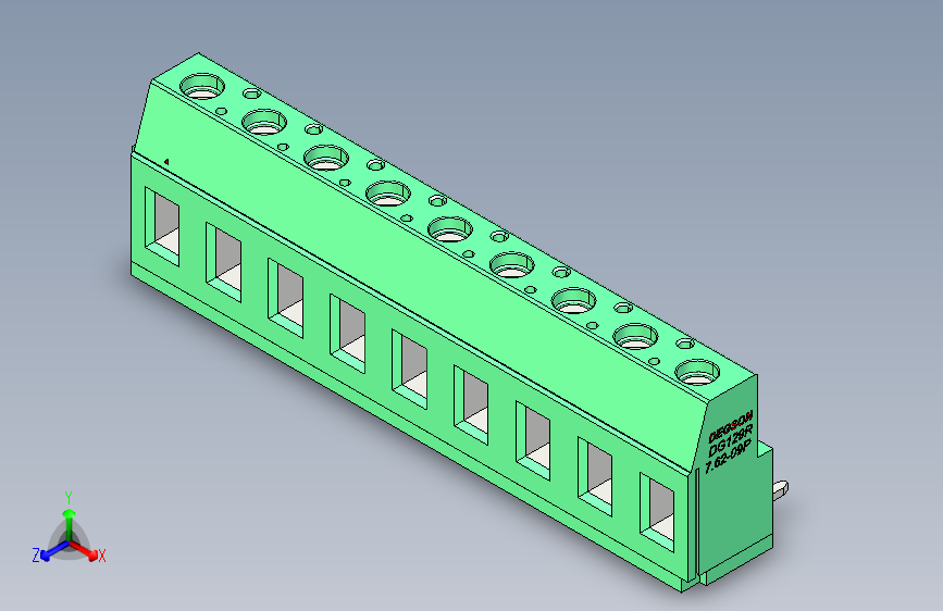 端子DG129R-7.62-09P-14-00AH