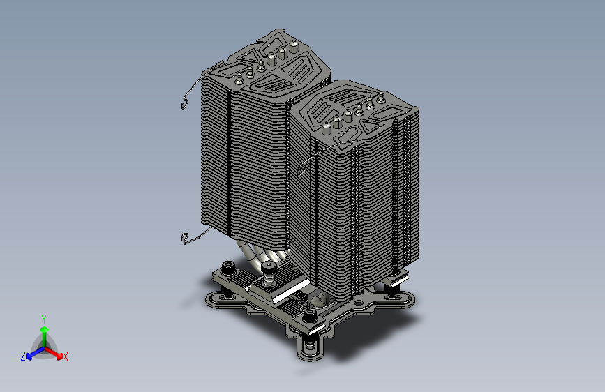 prolimatech megahalems cpu塔式冷却器