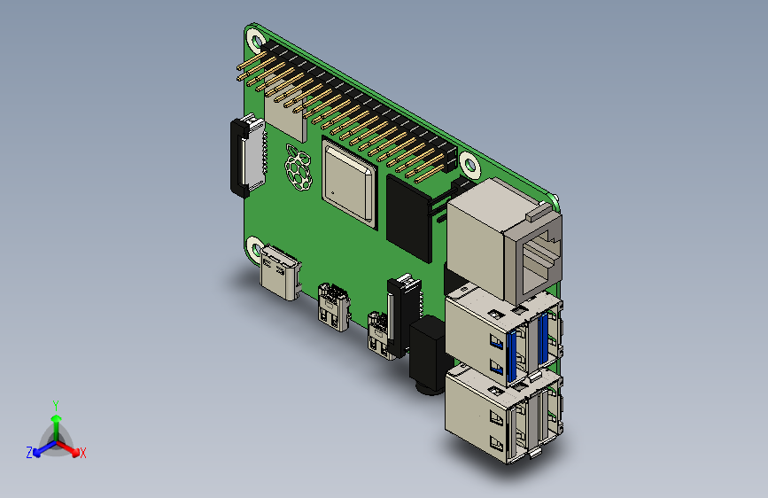 树莓派4型号b 03