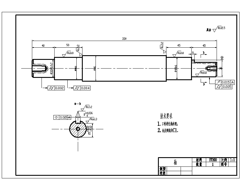 小型棒料切割机结构设计含4张CAD图