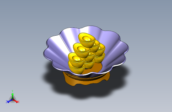 花瓶 花盆 金元宝