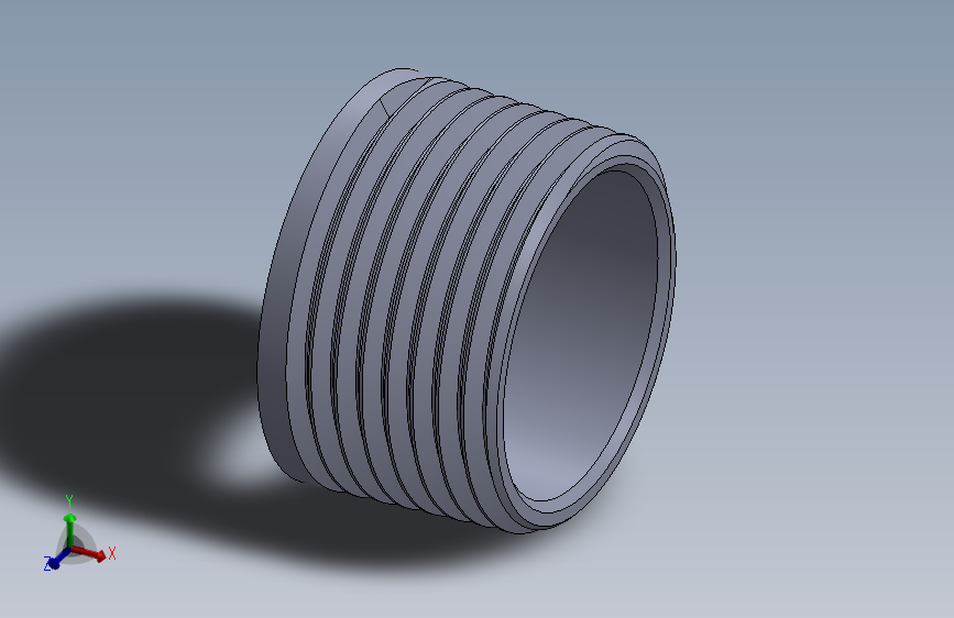 1 NPT SC40 SLDPRT