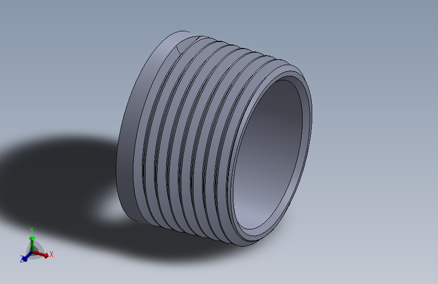 3 4 NPT SC40 SLDPRT