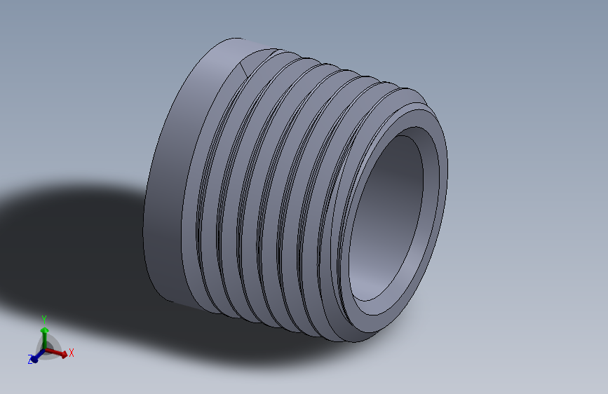 3 8NPT SC80 SLDPRT
