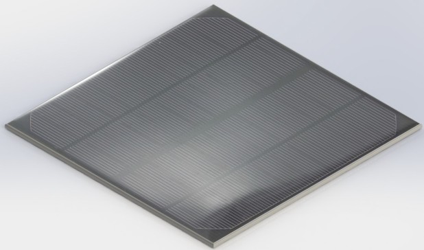 4 5 W太阳能电池板，6 V，720 mA，单晶，环氧涂层，165 x 165 mm