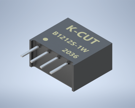 DC DC隔离电源模块B1212S-1W。功率模块转换器