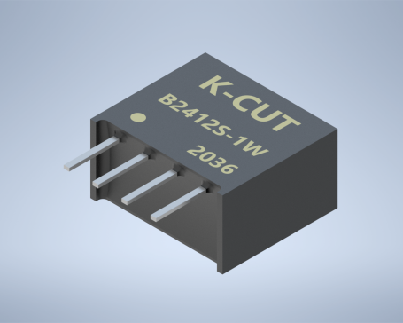 DC DC隔离电源模块B2412S-1W功率模块转换器