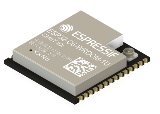 ESP32-C6-WROOM-1U开发板