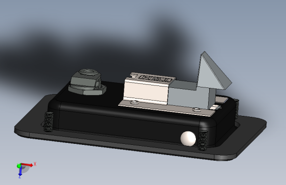 大型机器外壳门底盘的硬质工业门闩