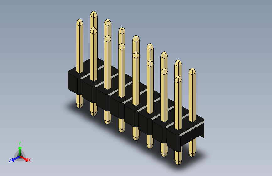 2x8公针接头