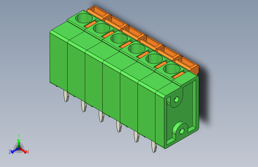 PCB端子板FFKDS 5 08 6