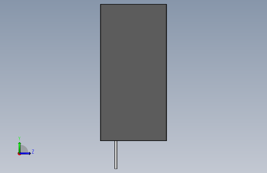 R-78Bxx-1.5系列高效开关稳压器 左侧视图