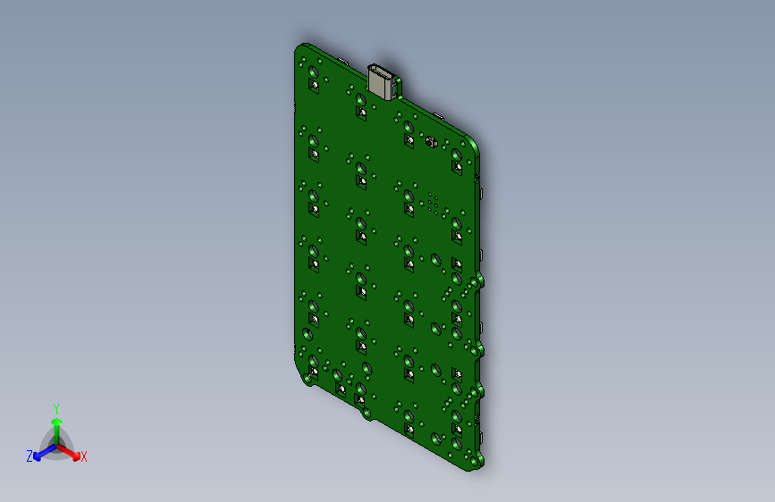 delphine定制数字键盘pcb 11