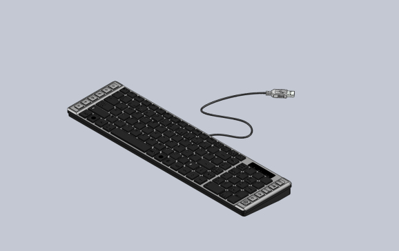 everest有线超薄键盘mini compact2