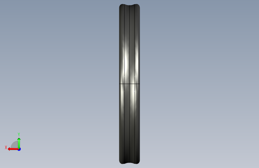 AS568 X-Ring_ 20.22 x 3.53O型密封圈 背面视图