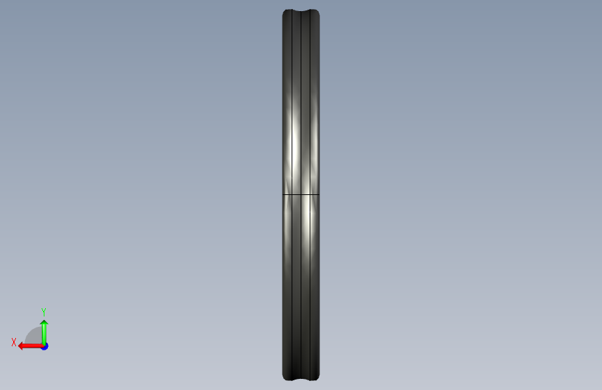 AS568 X-Ring_ 28.17 x 3.53O型密封圈 背面视图
