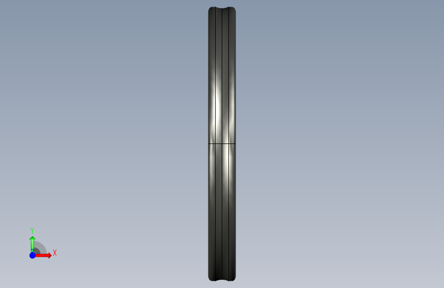 AS568 X-Ring_ 28.17 x 3.53O型密封圈 正面视图