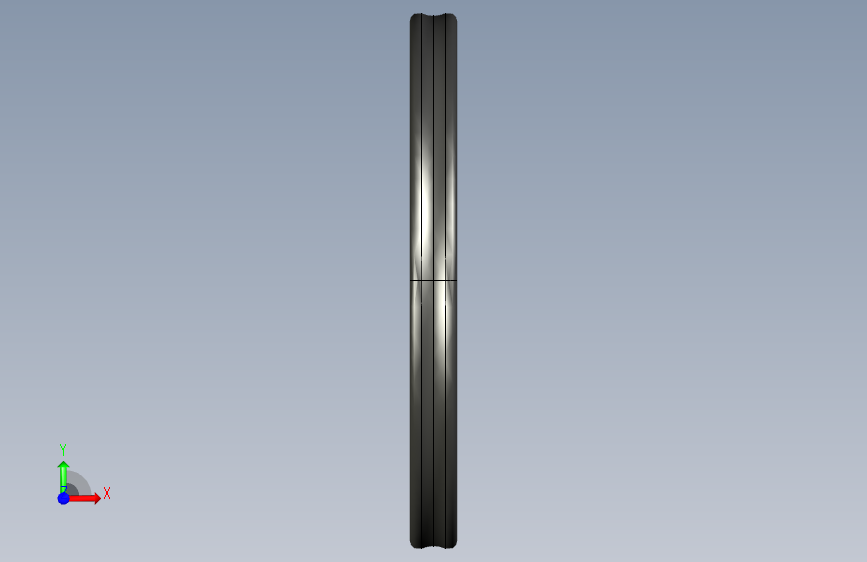 AS568 X-Ring_ 32.92 x 3.53O型密封圈 正面视图