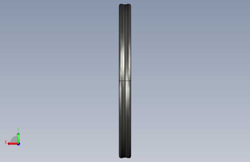 AS568 X-Ring_ 37.69 x 3.53O型密封圈 背面视图