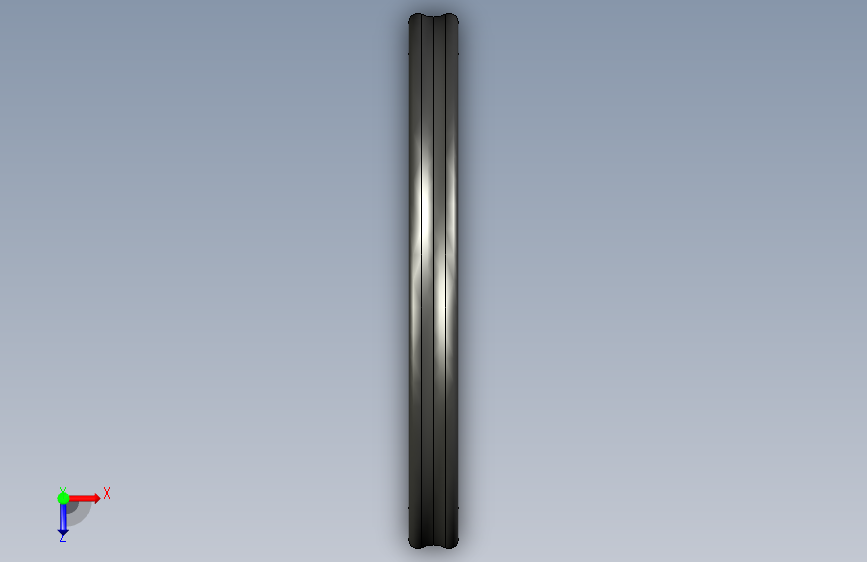 AS568 X-Ring_ 46.99 x 5.33O型密封圈 俯视图