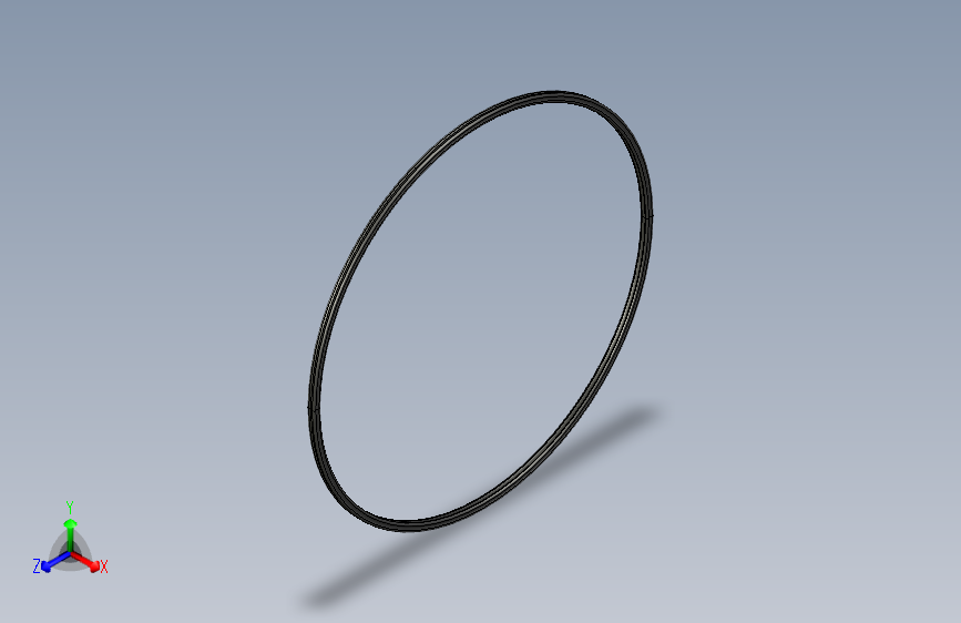 AS568 X-Ring_ 82.27 x 1.78O型密封圈_STEP_模型图纸下载 – 懒石网