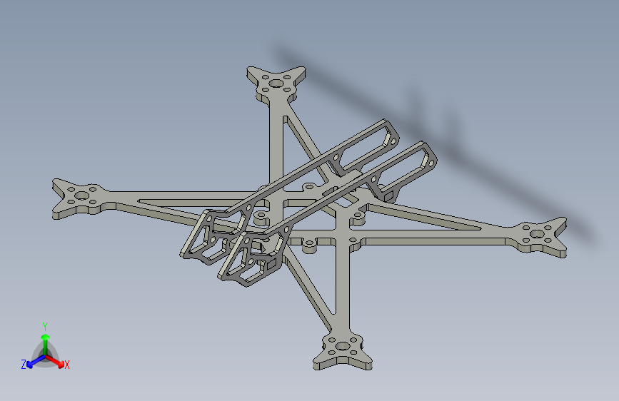 Crosshatch F3 FPV 框架