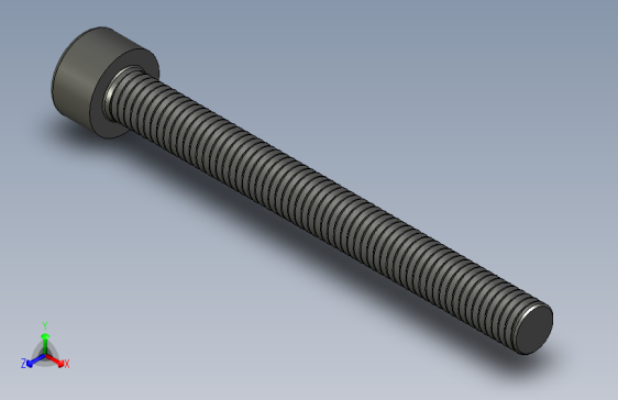 DIN_912-M5x50 内六角圆柱头螺钉