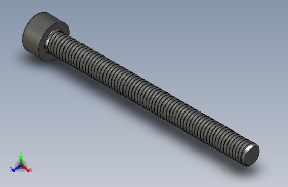 DIN_912-M5x55 内六角圆柱头螺钉