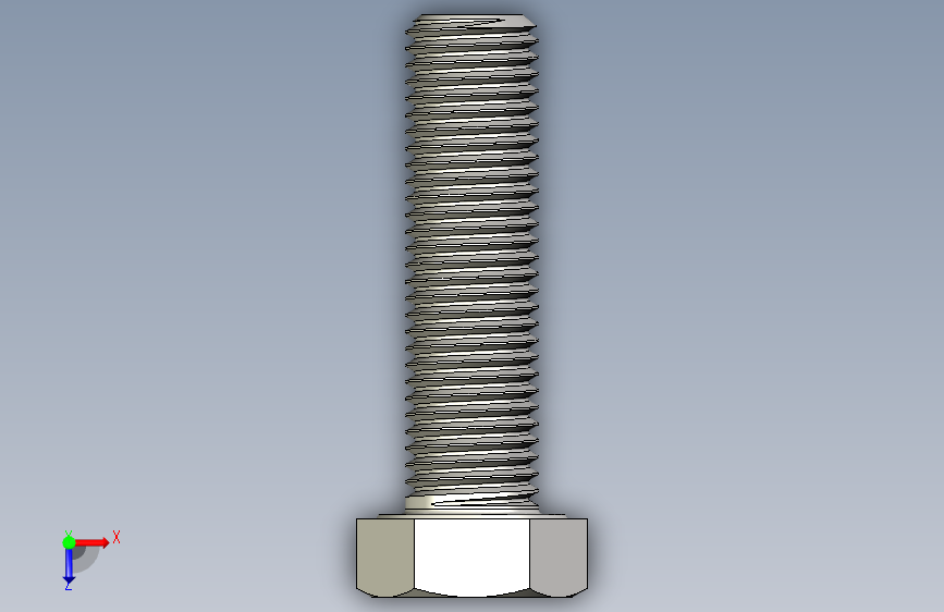 DIN_EN_ISO_4017_M16x60.ipt六角螺栓 俯视图