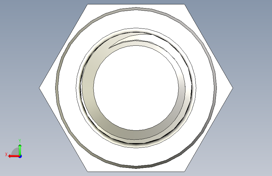 DIN_EN_ISO_4017_M16x100.ipt六角螺栓 背面视图