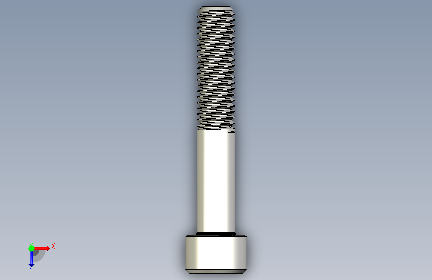 DIN_EN_ISO_4762_M10x60.ipt内六角螺钉 俯视图