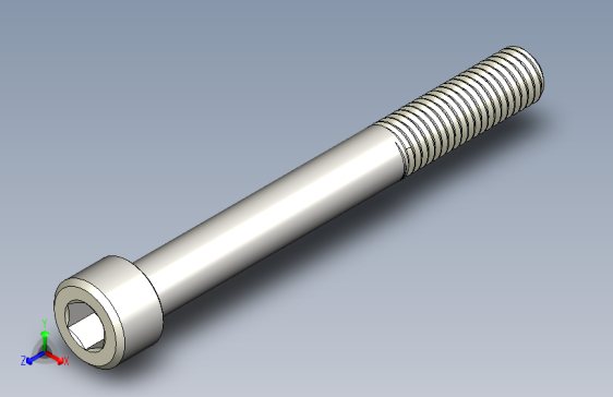 DIN_EN_ISO_4762_M10x90.ipt内六角螺钉