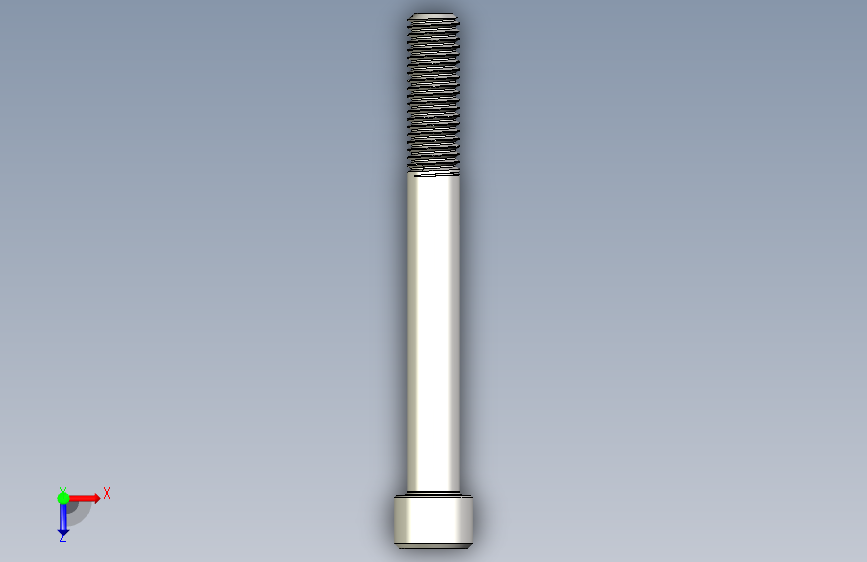 DIN_EN_ISO_4762_M12x110.ipt内六角螺钉 俯视图