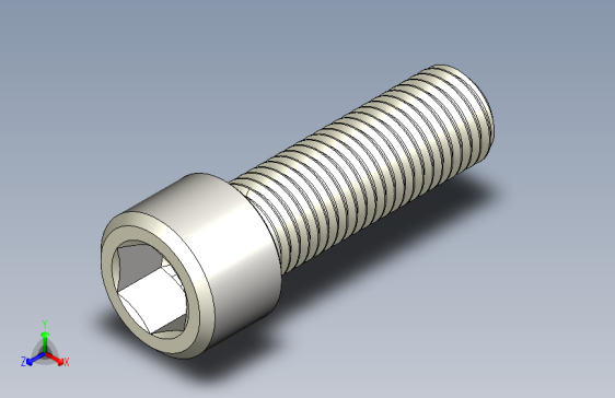 DIN_EN_ISO_4762_M16x50.ipt内六角螺钉