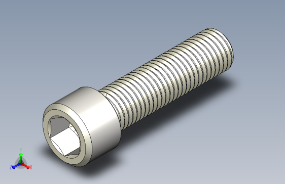 DIN_EN_ISO_4762_M16x60.ipt内六角螺钉