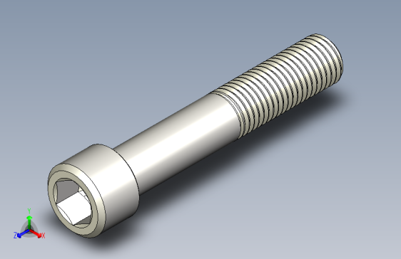 DIN_EN_ISO_4762_M16x90.ipt内六角螺钉
