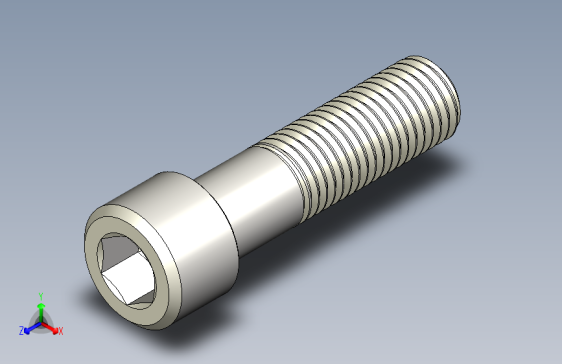 DIN_EN_ISO_4762_M24x90.ipt内六角螺钉