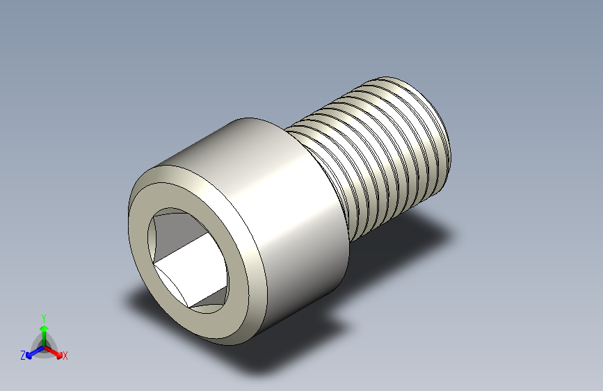 DIN_EN_ISO_4762_M42x60.ipt内六角螺钉