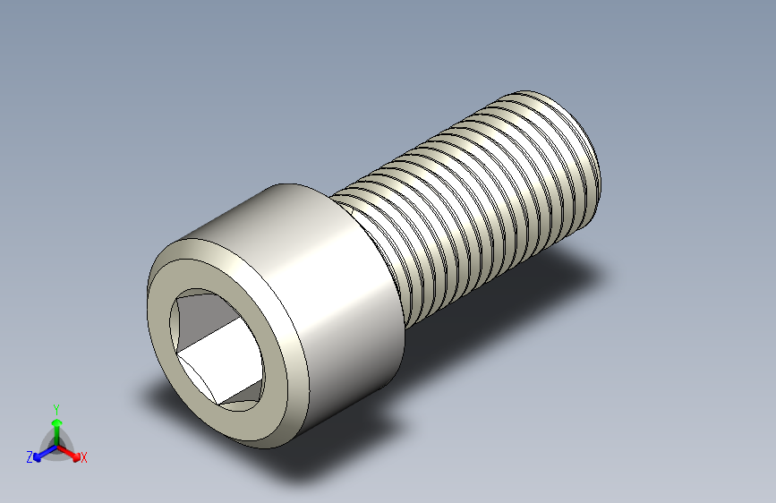 DIN_EN_ISO_4762_M42x90.ipt内六角螺钉