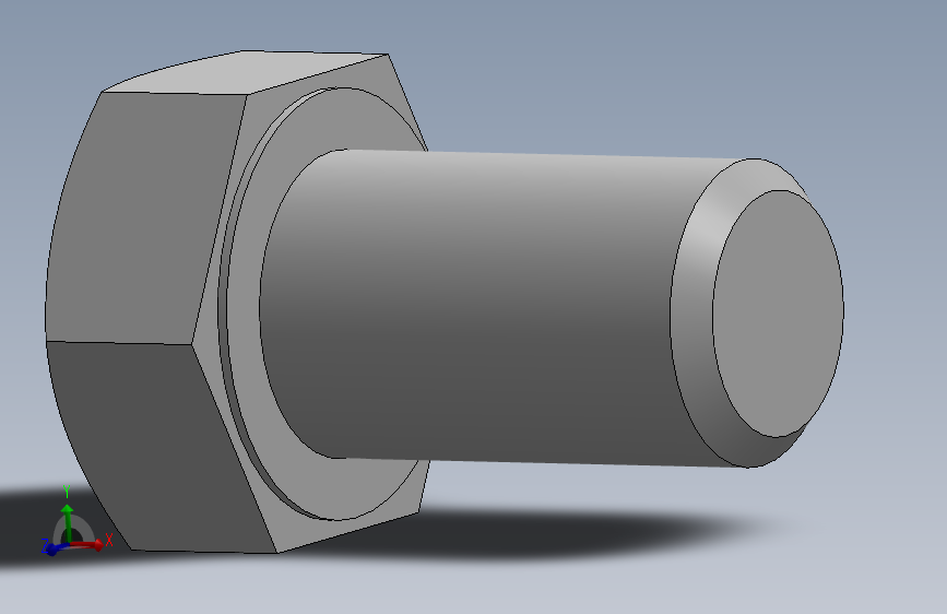 六角头螺钉DIN933 M24x40.SLDPRT