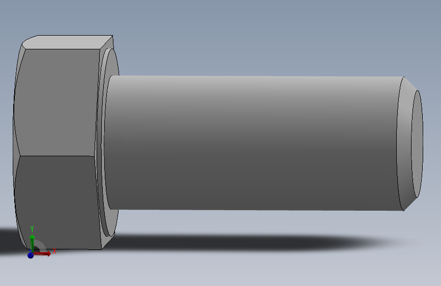 六角头螺钉DIN933 M24x55.SLDPRT